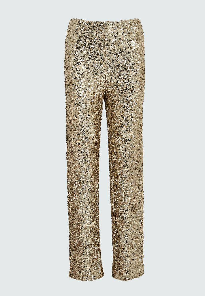 Desires DSRoselyn Sequin Pant Pant 4363 Safari Sand