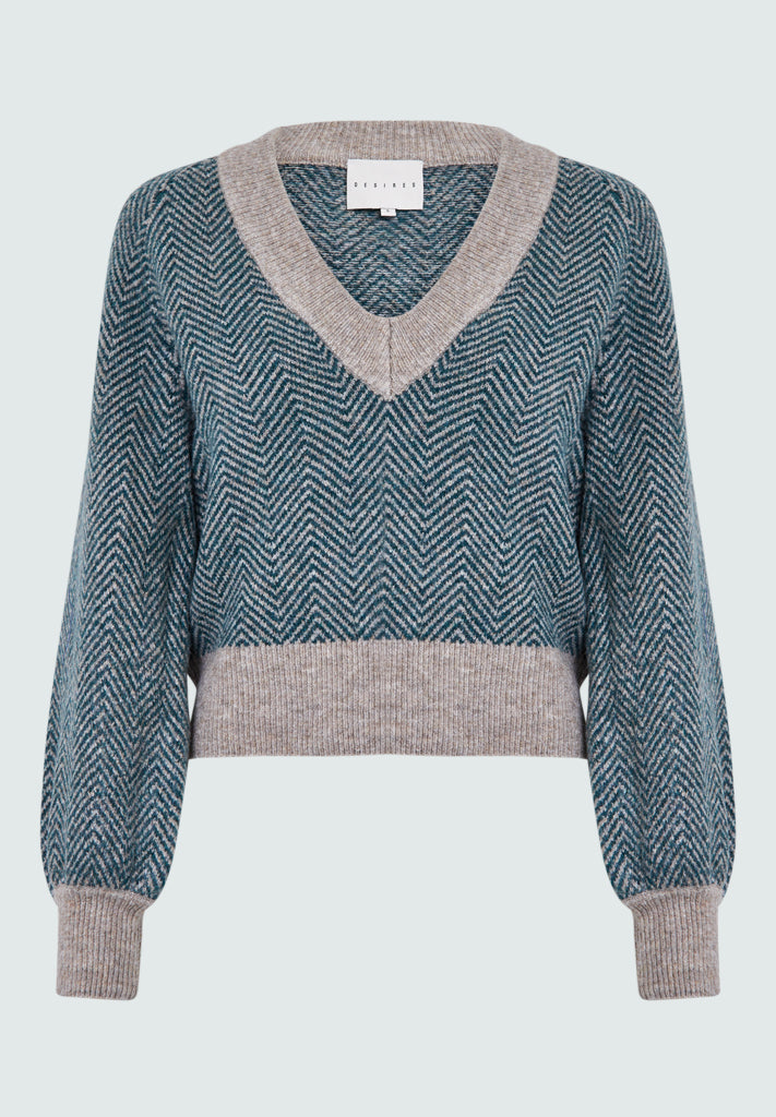 Desires DSSelma GRS Pullover Pullover 331 String Grey