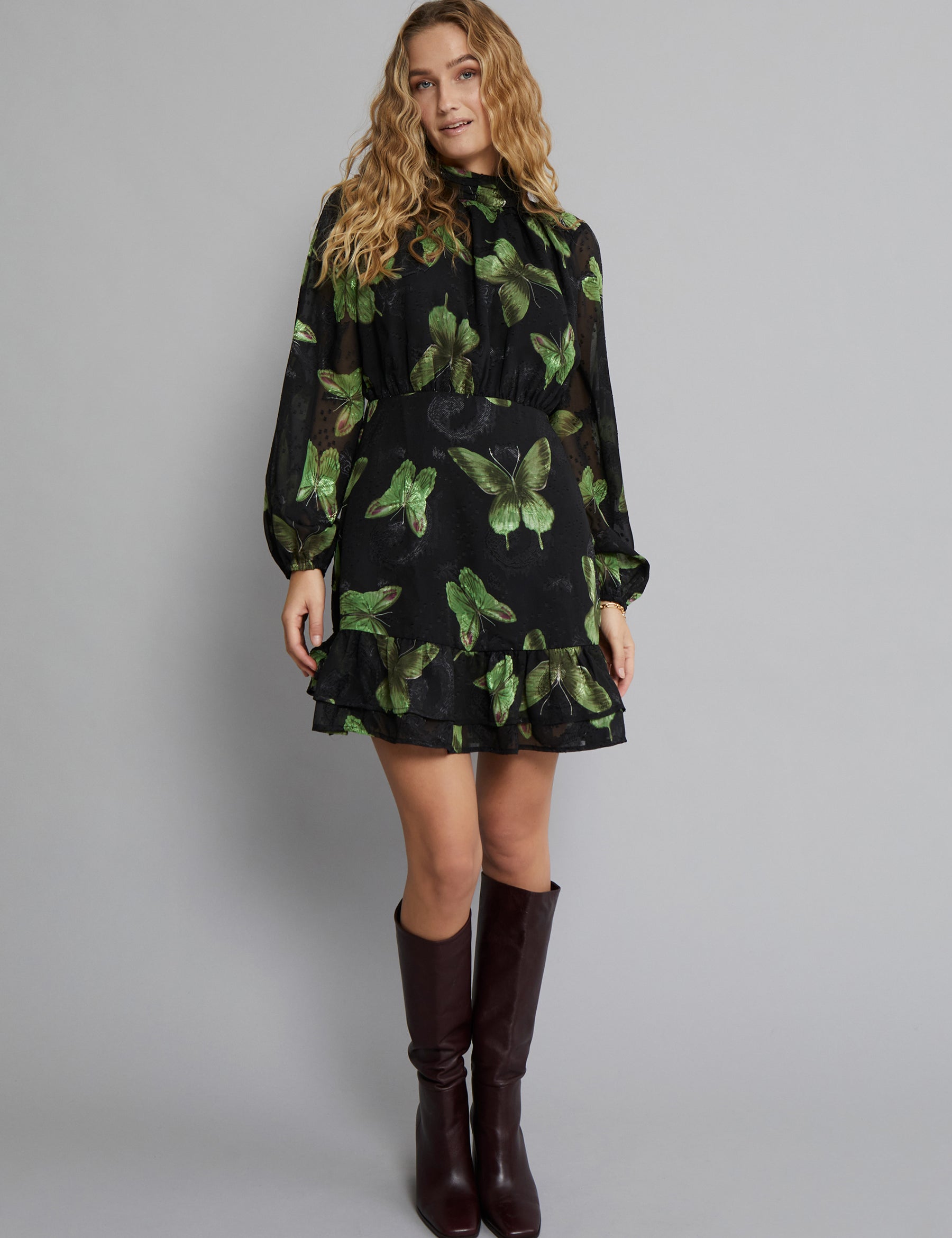 Desires DSSofia Dress Dress 9000P Black Print