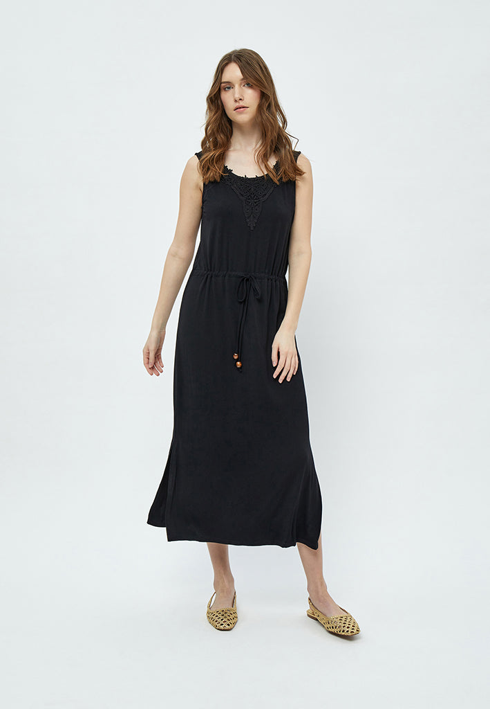 Desires Daisy Sleeveless Crochet Dress Dress 9000 Black