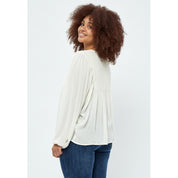 Peppercorn Danea Blouse Curve Blouse 235 Cloud Dancer
