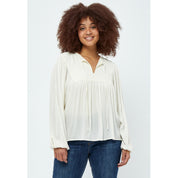 Peppercorn Danea Blouse Curve Blouse 235 Cloud Dancer