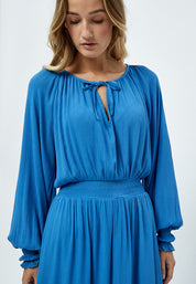 Peppercorn Danea Maxi Dress Dress 2993 Marina Blue