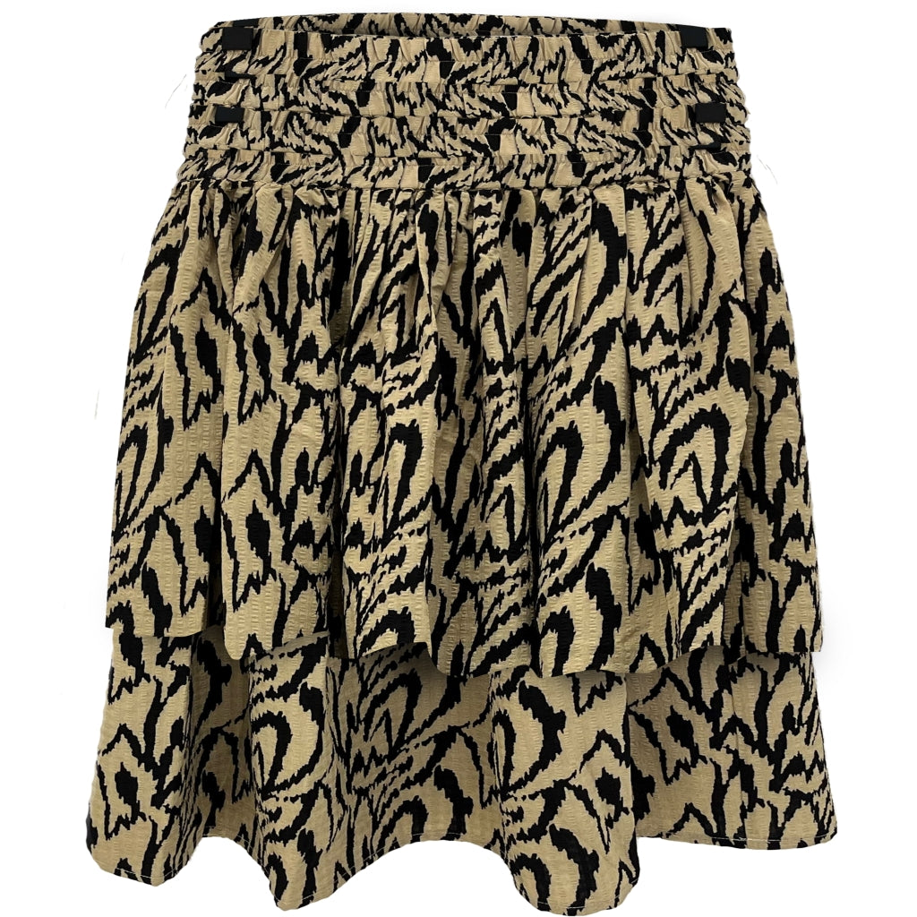 Desires Daniela Short Skirt Skirt 0975P Cuban Sand Print