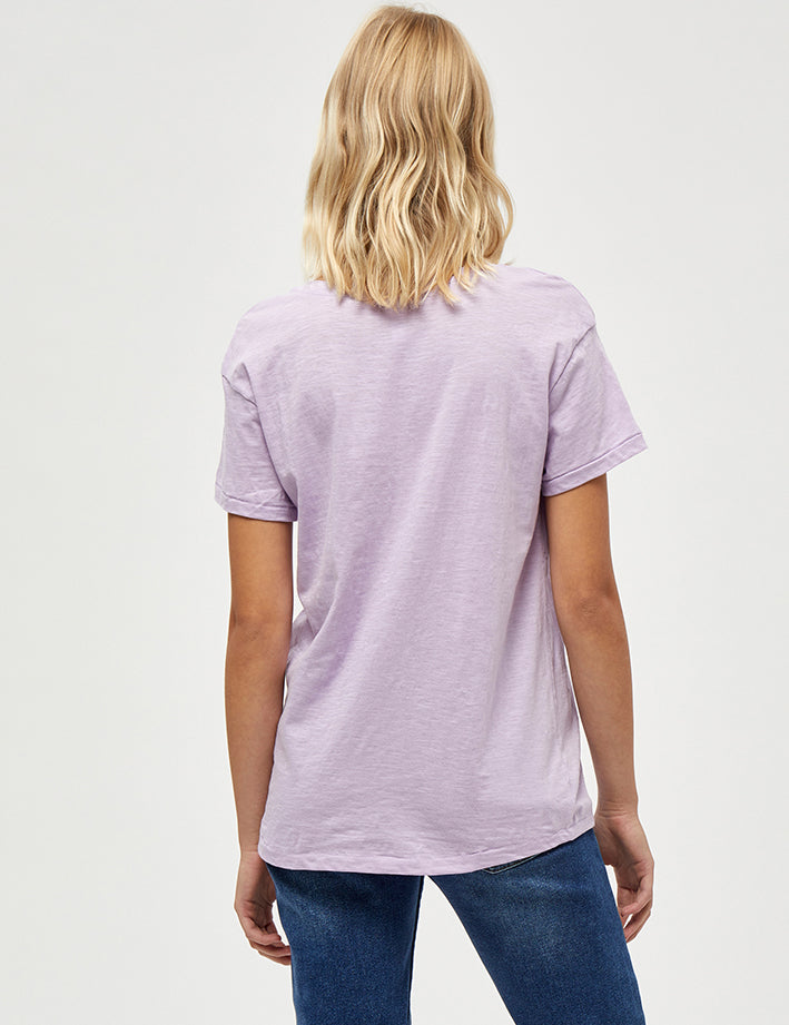 Desires DSDannon V T-Shirt T-Shirt 7140 Pastel Lilac