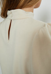 Peppercorn Dicette Puff Sweat Sweatshirt 0265 Sandshell