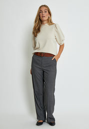 Peppercorn Dicette Puff Sweat Sweatshirt 0265 Sandshell