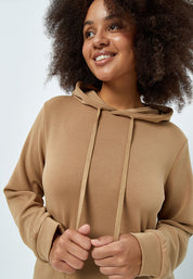 Peppercorn Dicette Sweat Dress Curve Dress 326 Incense Beige