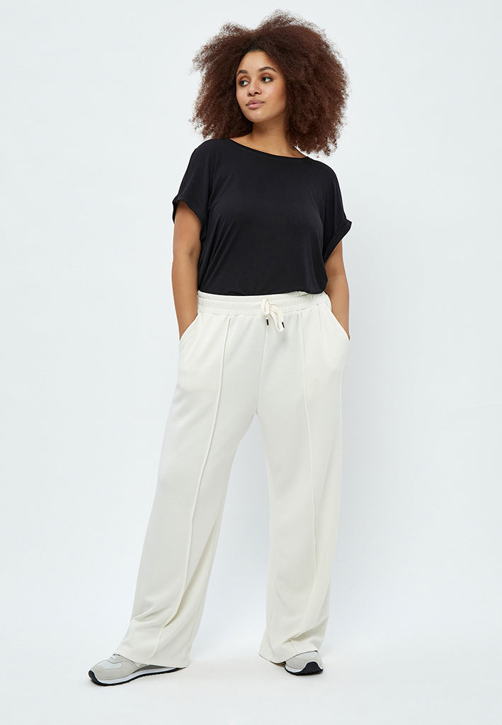 Peppercorn Dicette Sweat Pants Curve Pant 0001 White