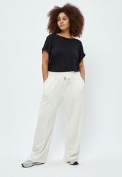 Peppercorn Dicette Sweat Pants Curve Pant 0001 White