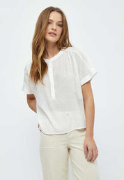 Desires Dicte Short Sleeve Shirt Shirt 0001 White