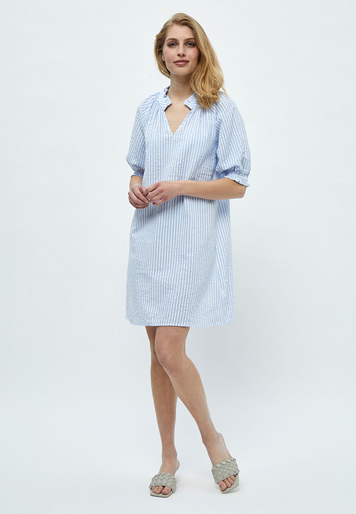 Peppercorn Elaine Dress Dress 2284S Skyway Blue Stripe