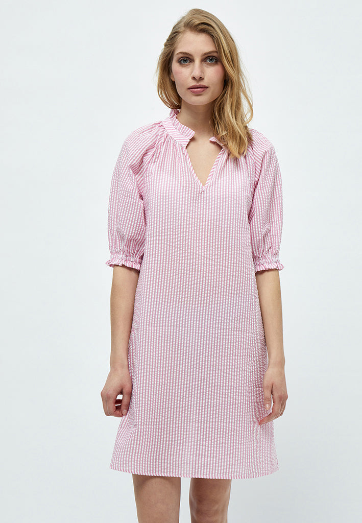 Peppercorn Elaine Dress Dress 6013S Pink Lemonade Stripe