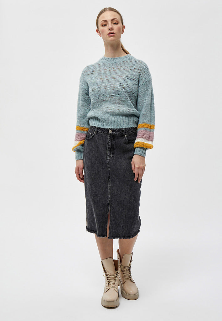 Desires Estella Denim Skirt Skirt 9000 Black