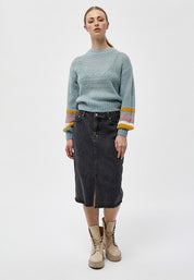 Desires Estella Denim Skirt Skirt 9000 Black