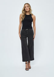 Desires DSFlorence HW Denim Pants Jeans 9005 BLACK WASHED