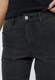 Desires DSFlorence HW Denim Pants Jeans 9005 BLACK WASHED