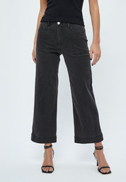Desires DSFlorence HW Denim Pants Jeans 9005 BLACK WASHED