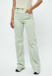 Peppercorn Fran Garment Dyed Pant Jeans 3254 Green Mint