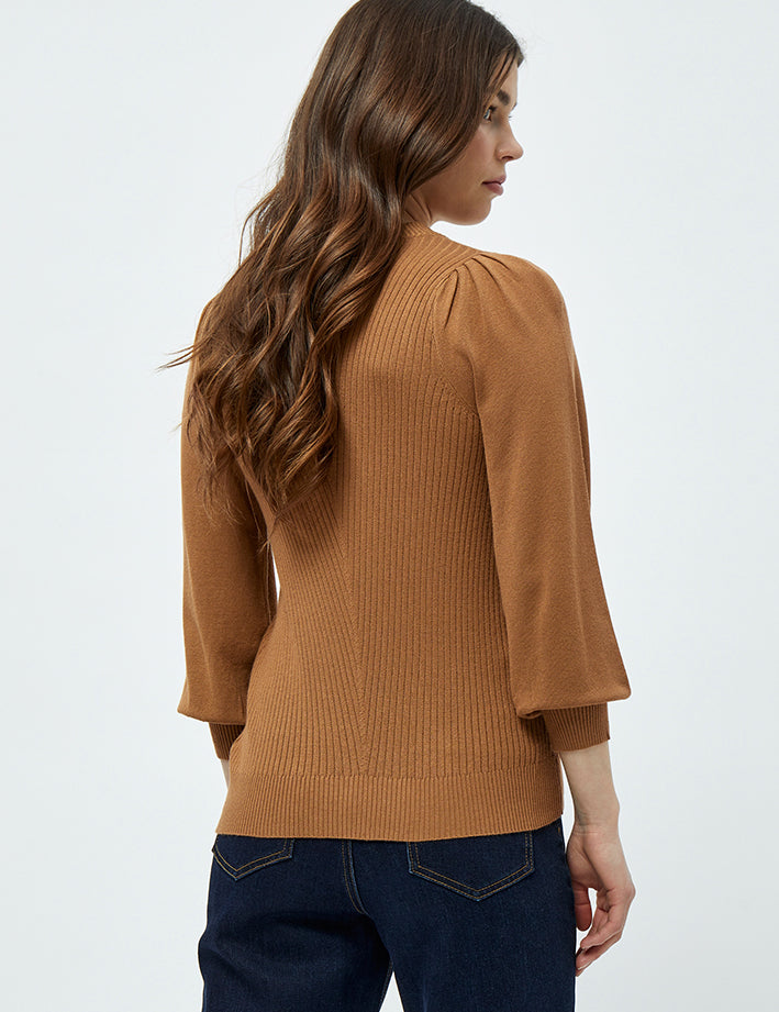 4 Sleeve Pullover Pullover 5600 Tobacco Brown