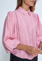 Peppercorn Gatty 3/4 Sleeve Shirt Shirt 4403 Peony Pink