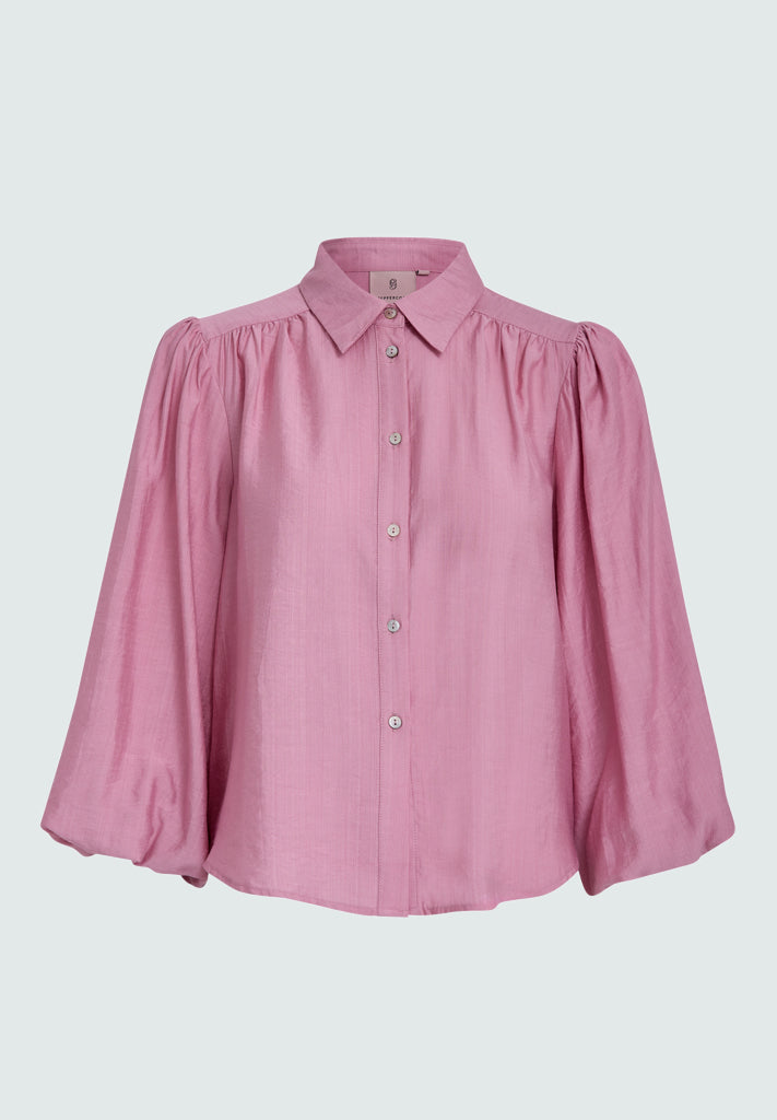 Peppercorn Gatty 3/4 Sleeve Shirt Shirt 4403 Peony Pink