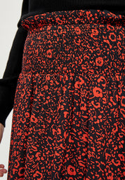 Desires Georgia Skirt Skirt 6760P Red Clay Print