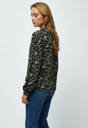 Peppercorn Ginny Gramma blouse Blouse 9000P Black Print