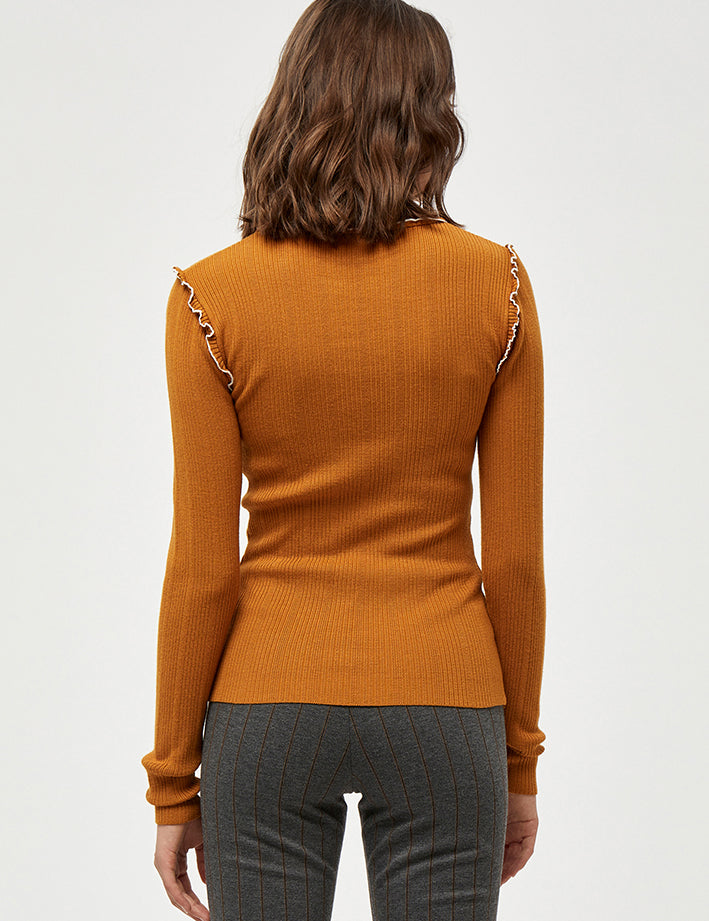 Desires Gry Pullover Pullover 5835 BUCKTHORN BROWN