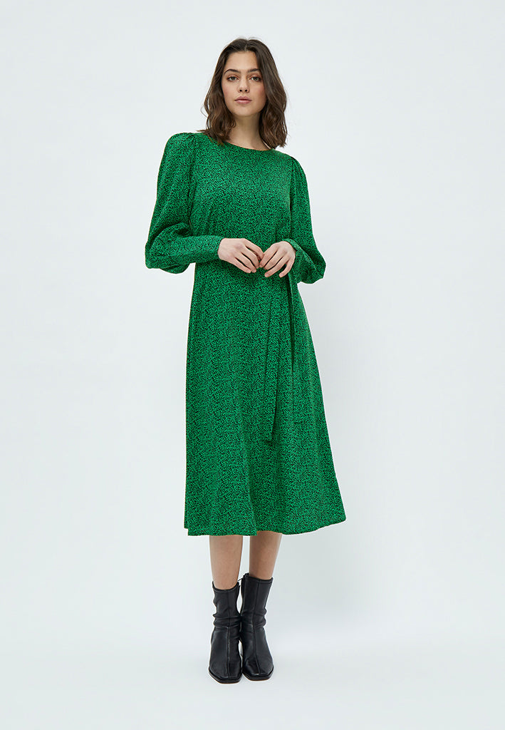 Peppercorn Julianna Dress Dress 473P Apple Green Print