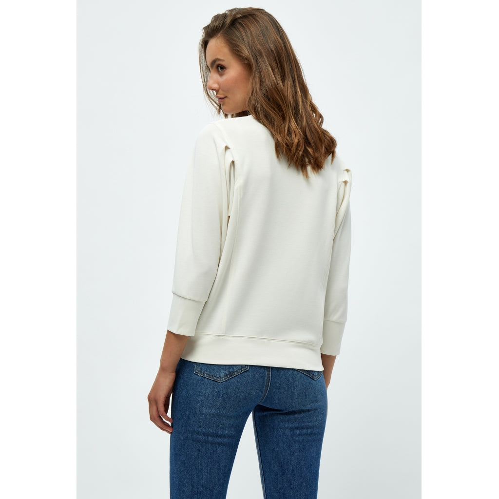 4 Sleeve Sweat Sweatshirt 0001 White