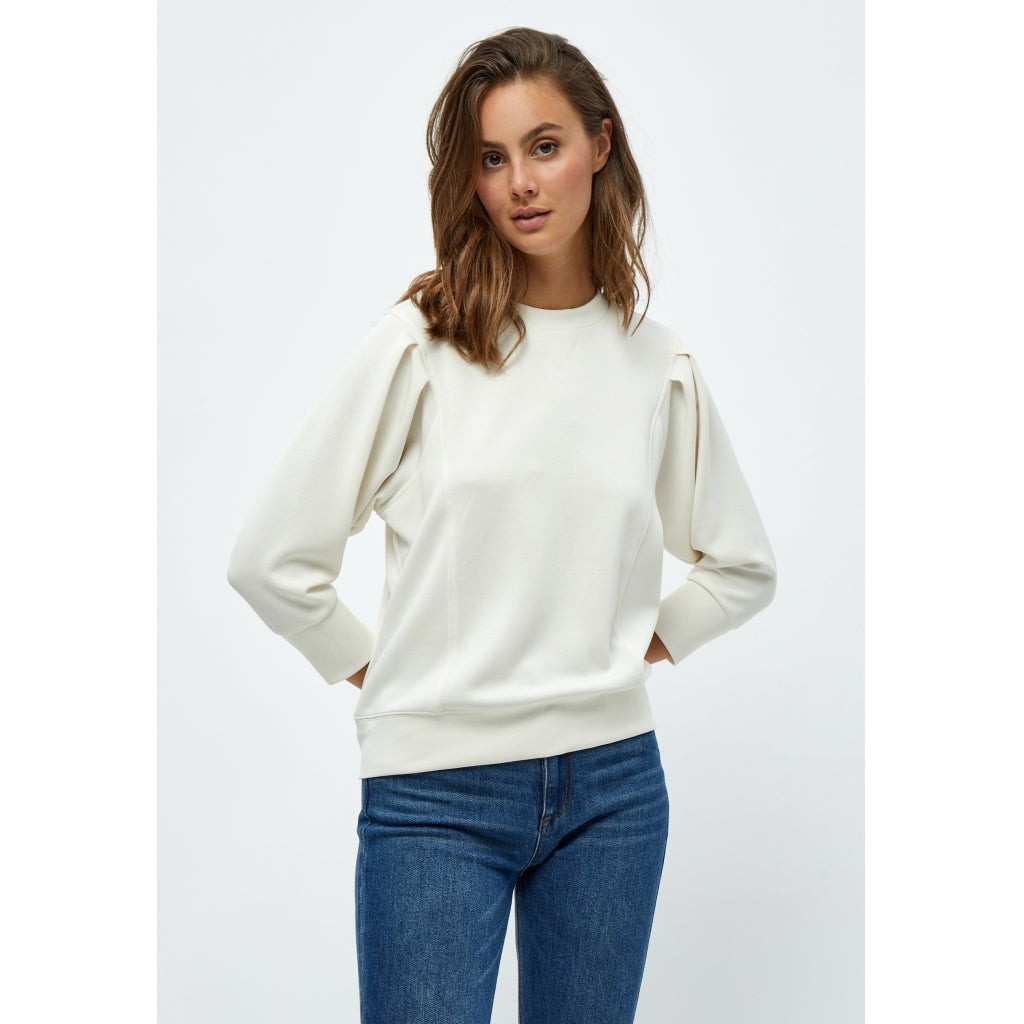 4 Sleeve Sweat Sweatshirt 0001 White