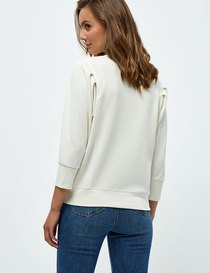 4 Sleeve Sweat Sweatshirt 235 Cloud Dancer