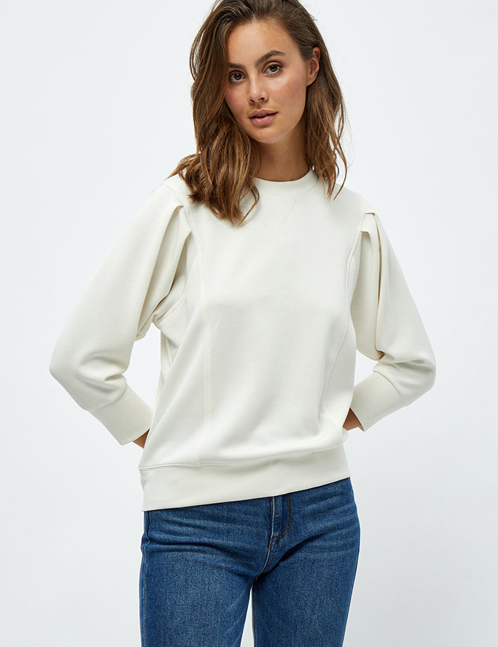 4 Sleeve Sweat Sweatshirt 235 Cloud Dancer