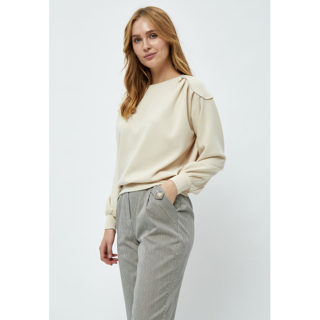 Peppercorn Laila Sweat Sweatshirt 0255 Sandshell Beige