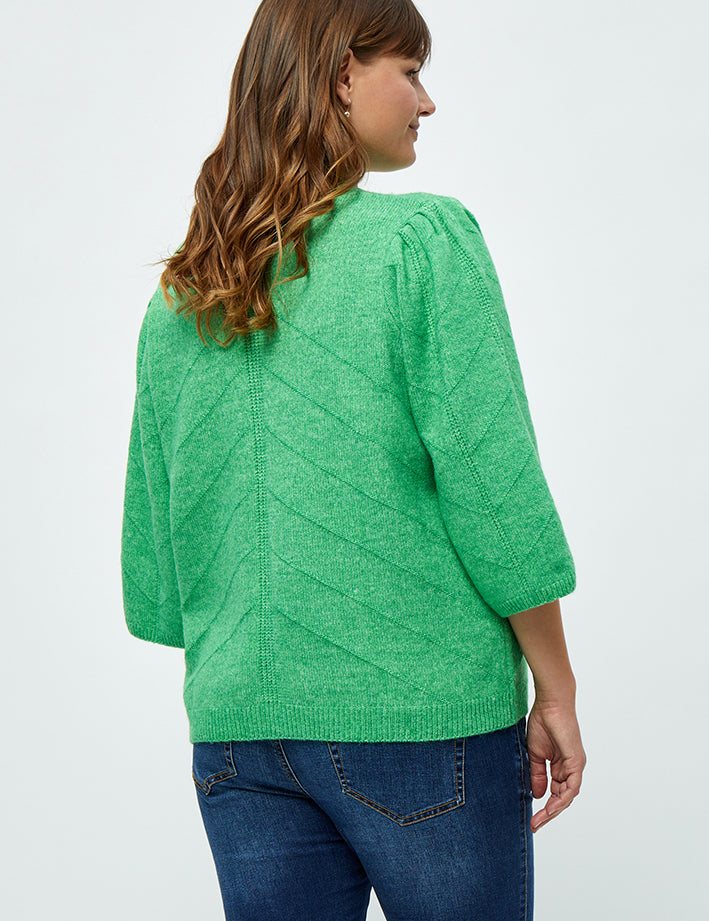 4 Sleeve Pullover Curve Pullover 3205 Bright Green