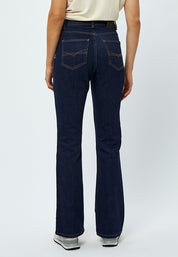 Peppercorn PCLinda HW Flared Jeans Jeans 9620 Dark Blue