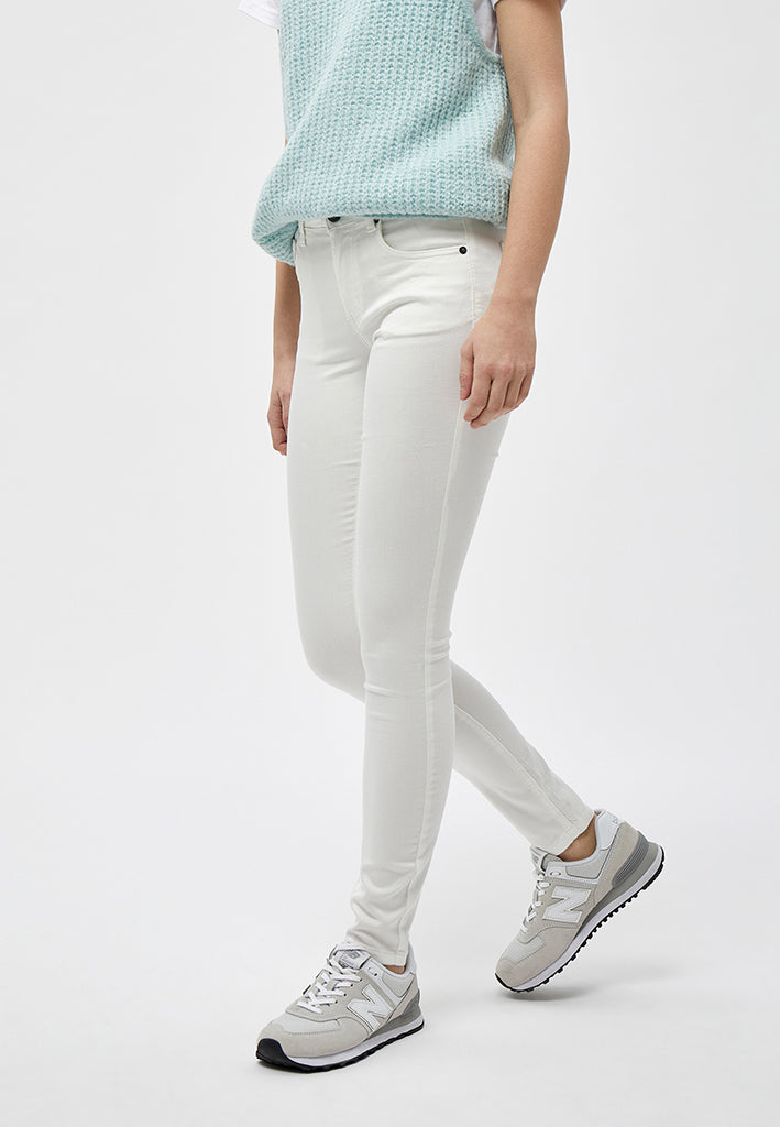 Desires Lola Midwaist Jeans Jeans 0001 White