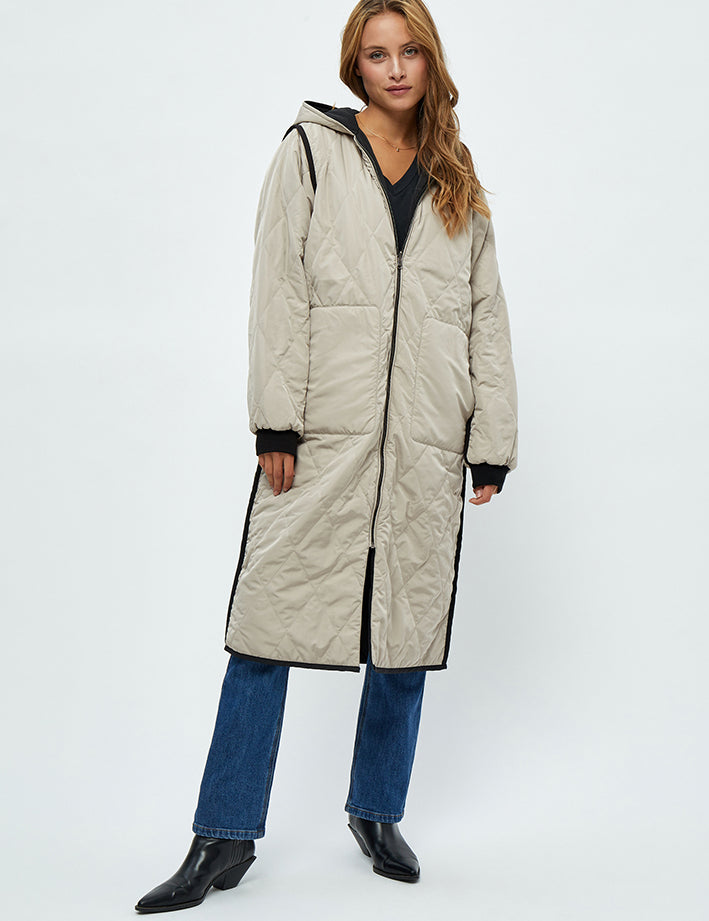 Peppercorn Lulu Reversible Coat Coat 0012 Pure Cashmere