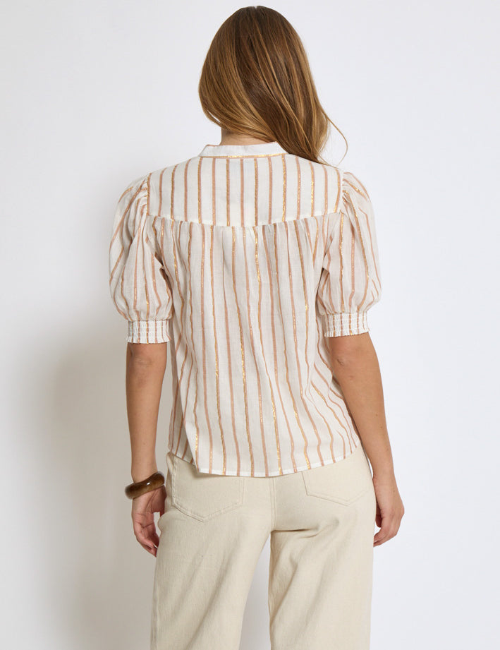 Minus MSAleka Blouse Blouse 235 Cloud Dancer