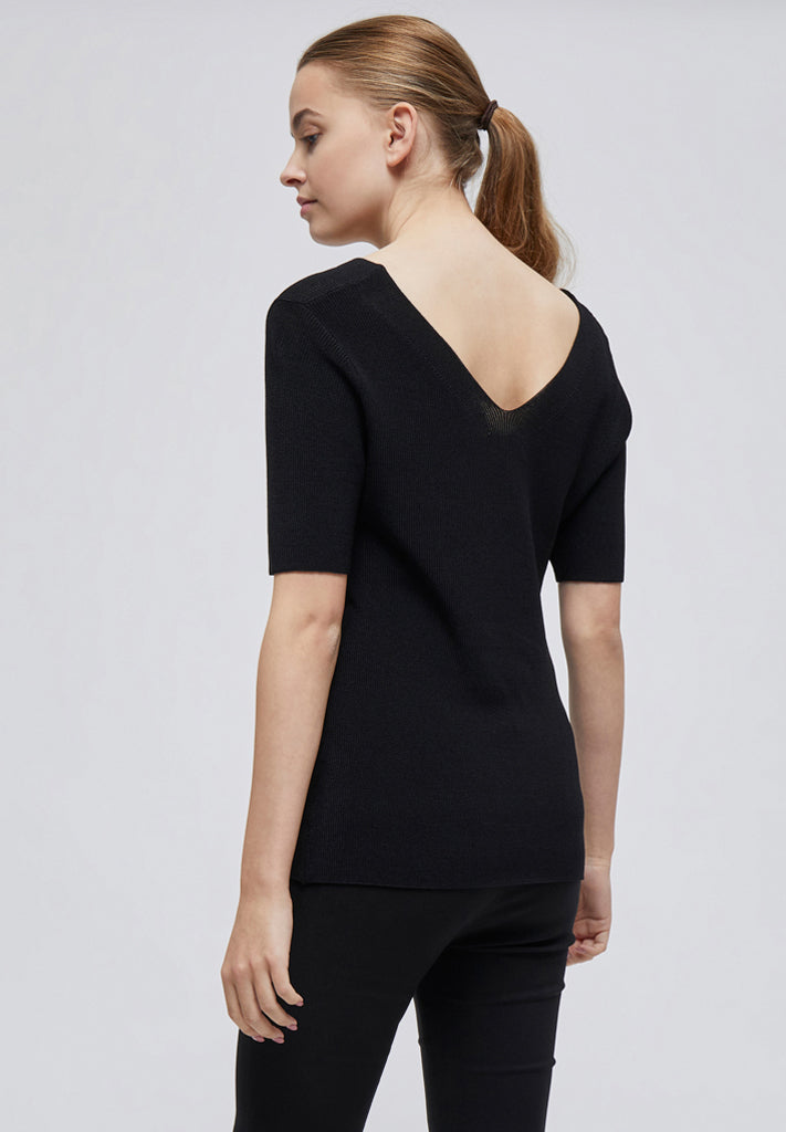 Minus MSBex knit tee Pullover 100 Black