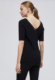 Minus MSBex knit tee Pullover 100 Black
