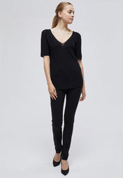 Minus MSBex knit tee Pullover 100 Black