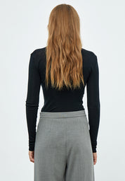 Minus MSCally Wool Top T-Shirt 100 Black