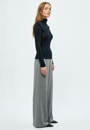 Minus MSCally Wool Top T-Shirt 100 Black