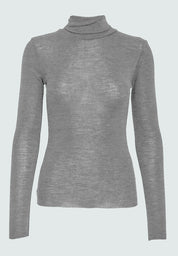 Minus MSCally Wool Top T-Shirt 112M Light Grey Melange