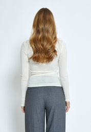 Minus MSCally Wool Top T-Shirt 220 Broken White