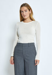 Minus MSCally Wool Top T-Shirt 220 Broken White