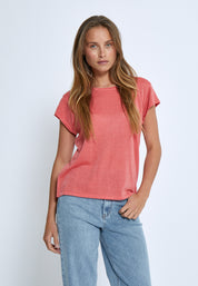 Minus MSCarlina Knit T-Shirt T-Shirt 641MET Dubarry Metal.