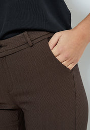 Minus MSCarma 7/8 Pants Pant 392 Dark Earth